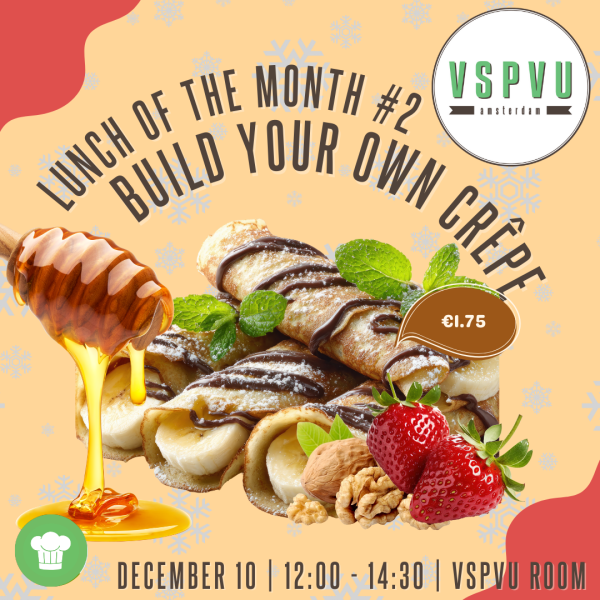 Lunch of the Month #2: Build Your Own Crêpe